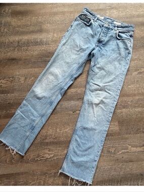 Anthropologie Pilcro straight leg jeans, size 26
